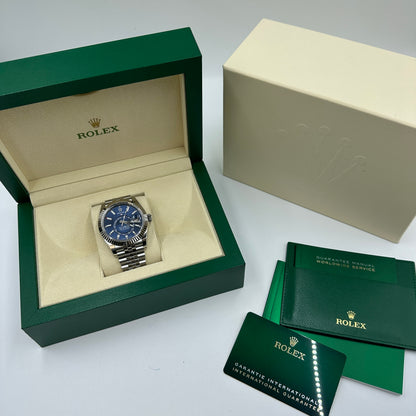 Rolex Sky-Dweller 42mm 336934 Blue Jubilee 2023