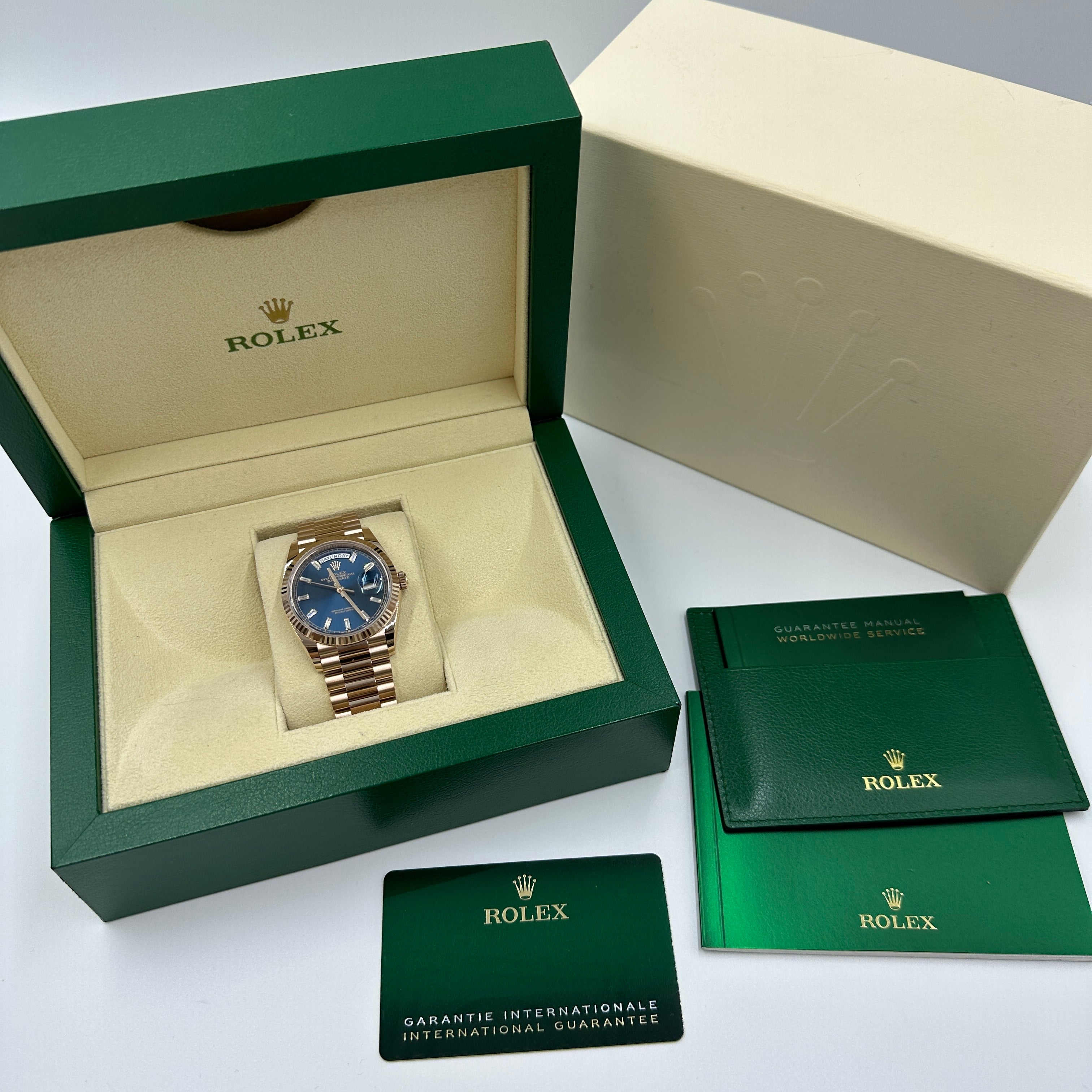 Rolex Day-Date 36 36mm 128235A Blue 2024
