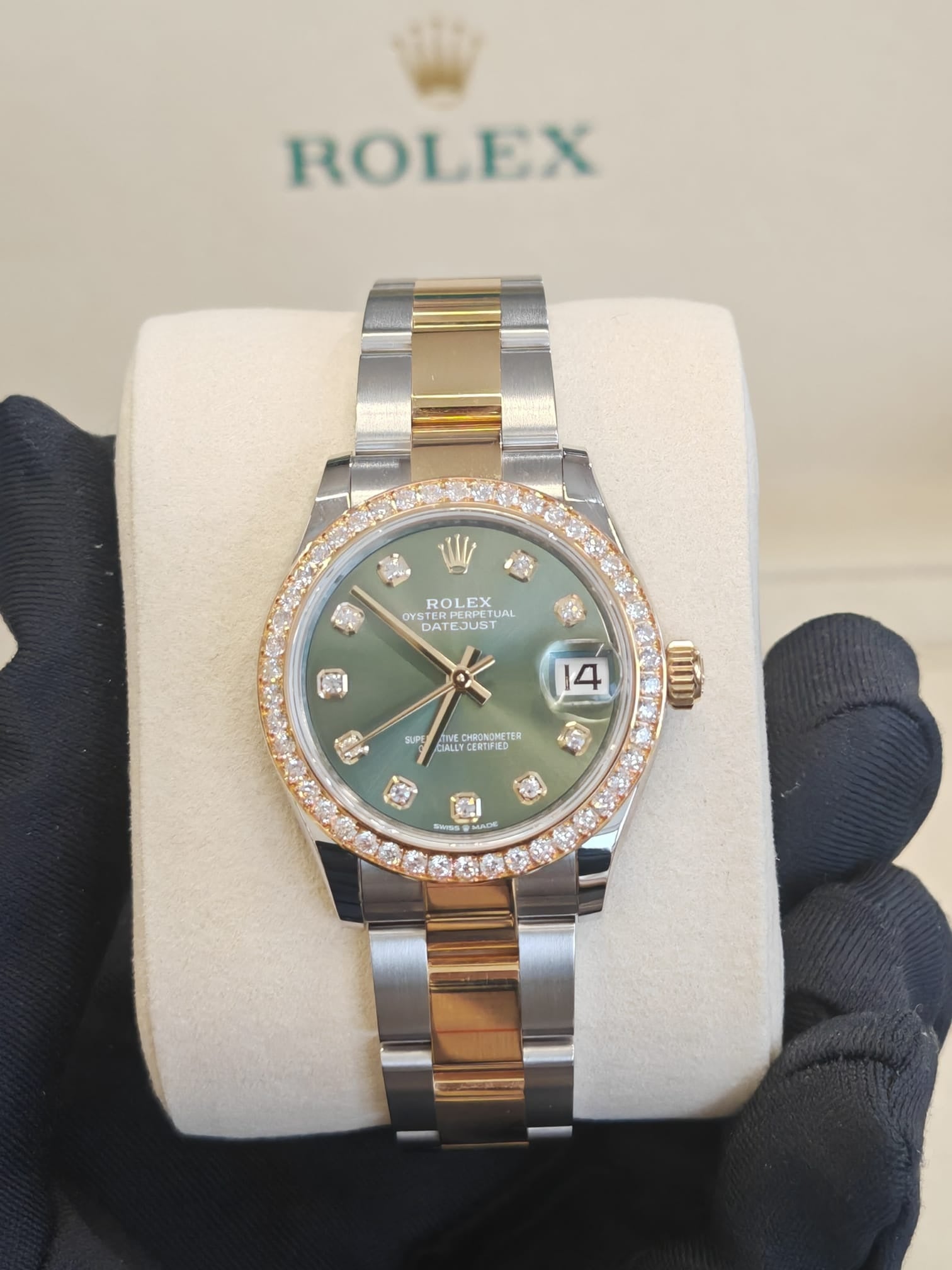 Rolex Datejust 31  278383RBR G GREEN Oyster 2026