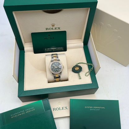 Rolex Datejust 31 278383RBR Green Flower Oyster 2023