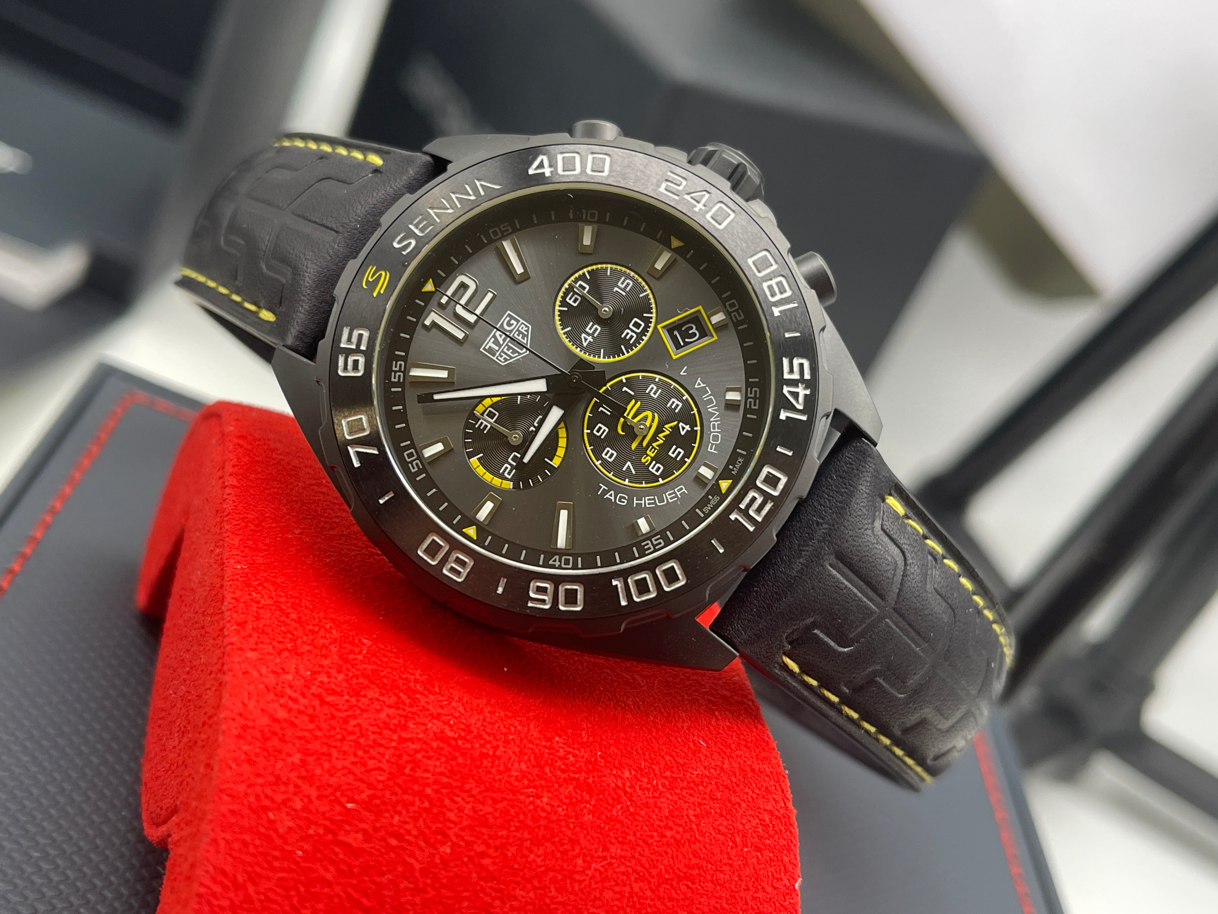 TAG Heuer Formula 1 Chronograph x Senna 43mm CAZ101AJ.FC6487 2025