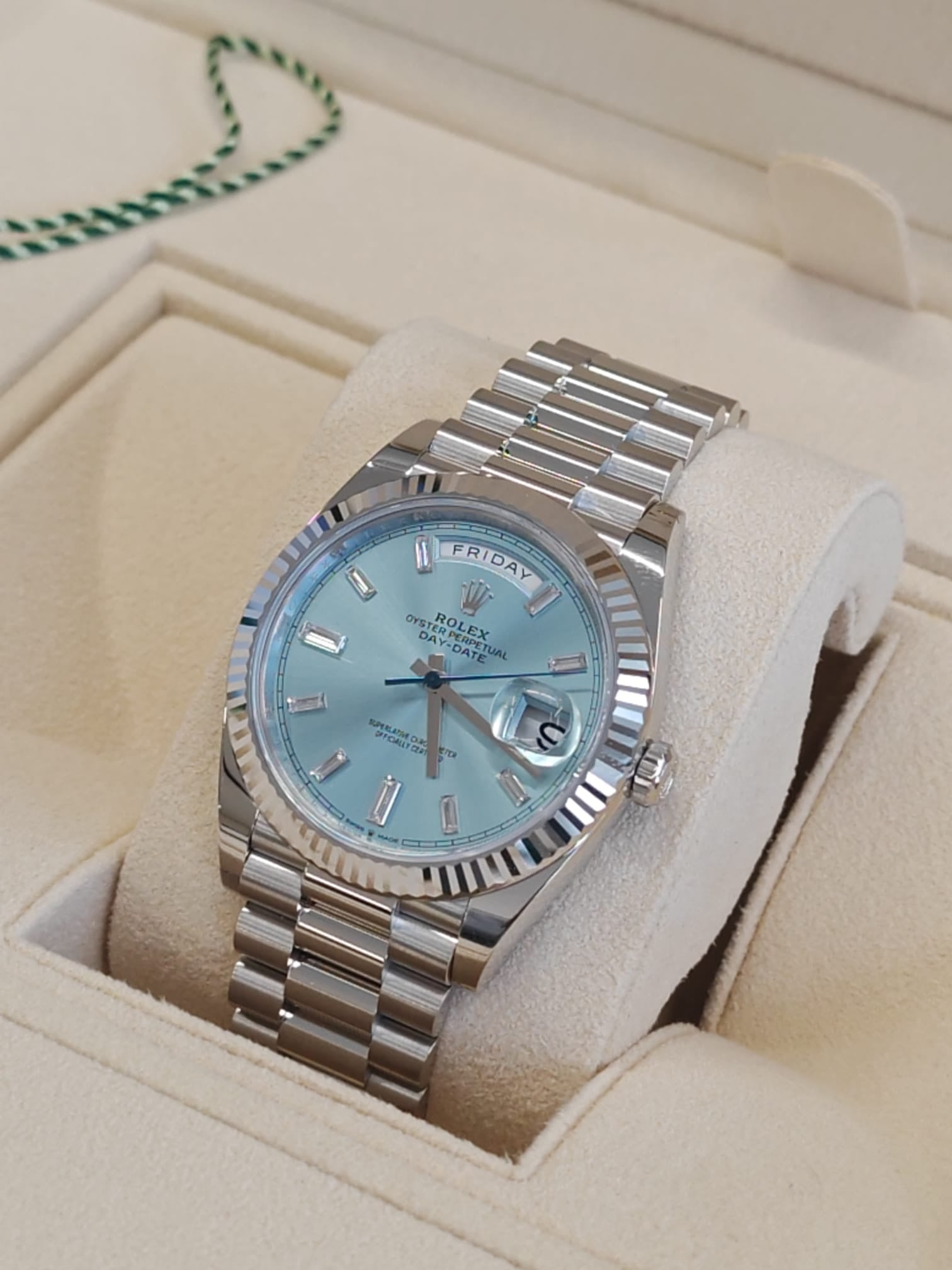 Rolex Day-Date 40 40mm 228236A Ice Blue 2025