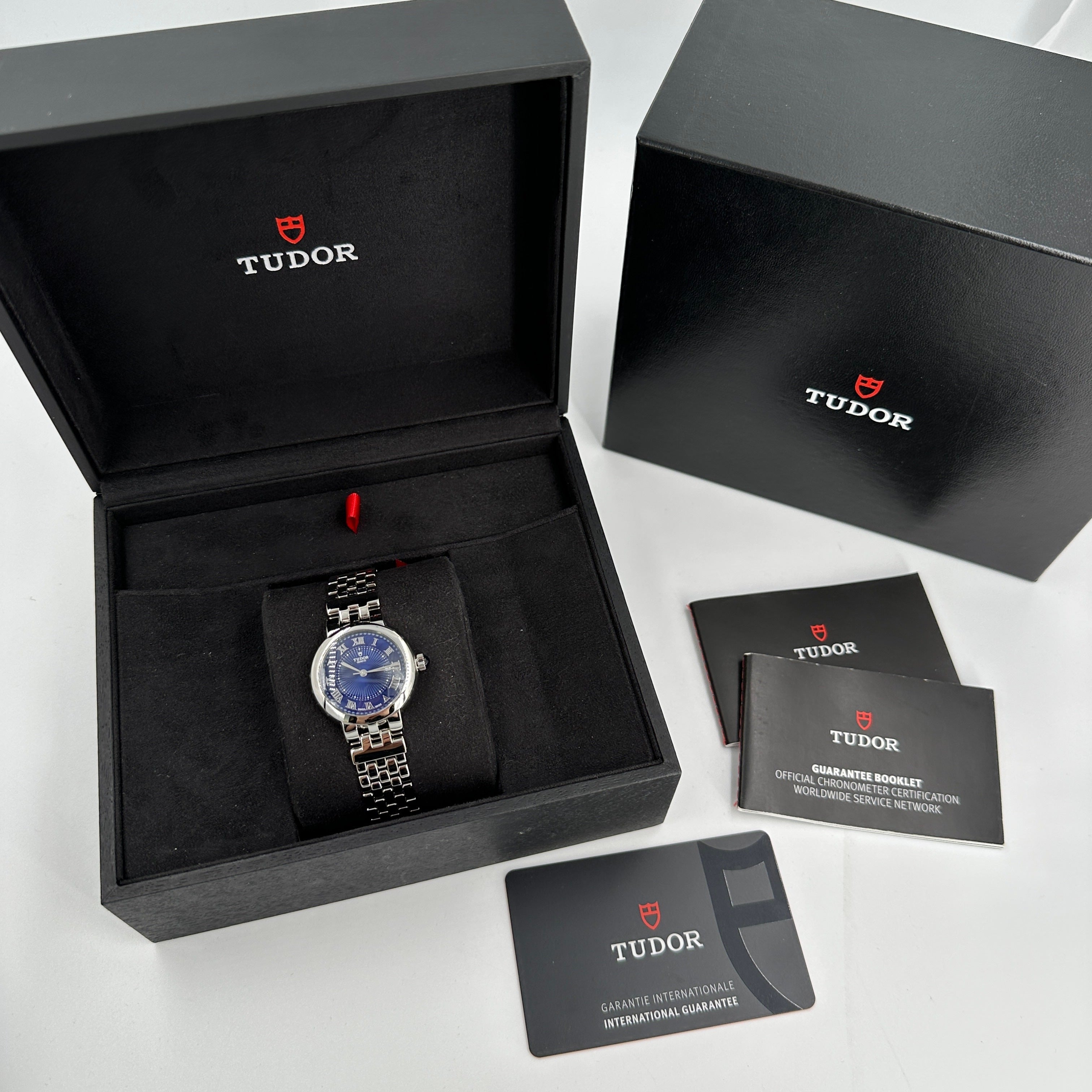 Tudor Clair de Rose 30mm 35500-0009 Blue Roman 2024