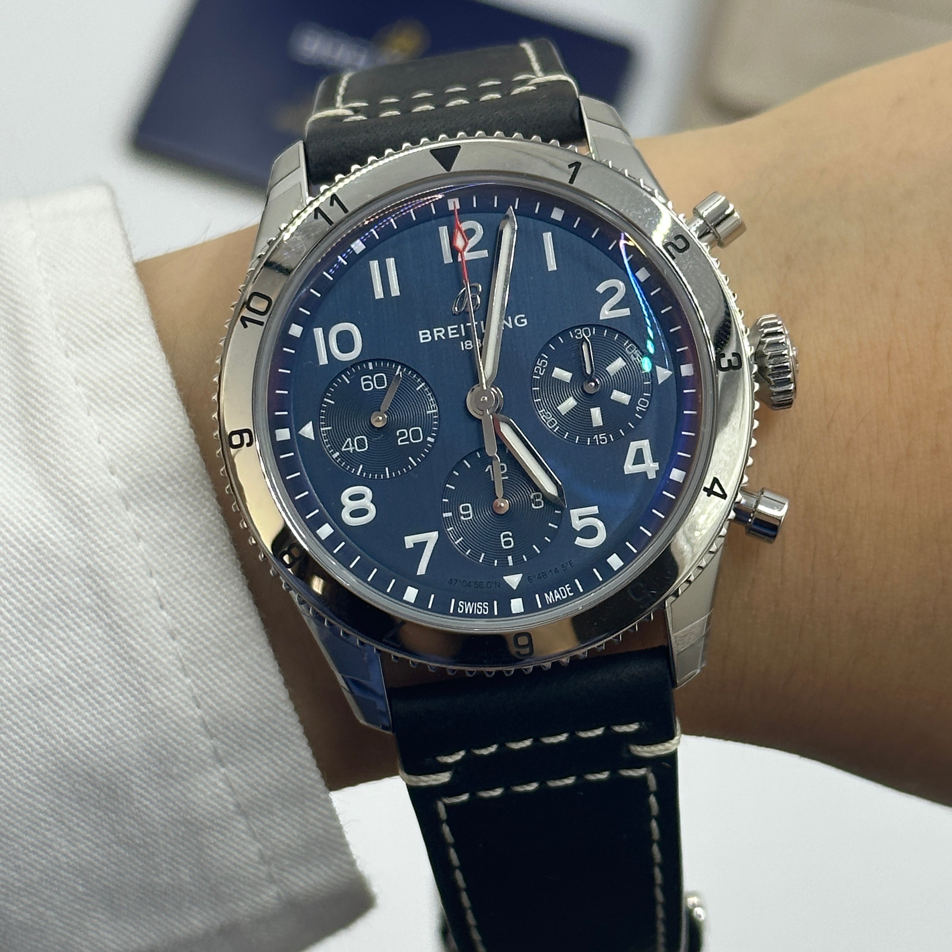 Breitling Classic AVI 42mm Chronograph 42 Tribute to Vought F4U Corsair A233801A1C1A1 2025