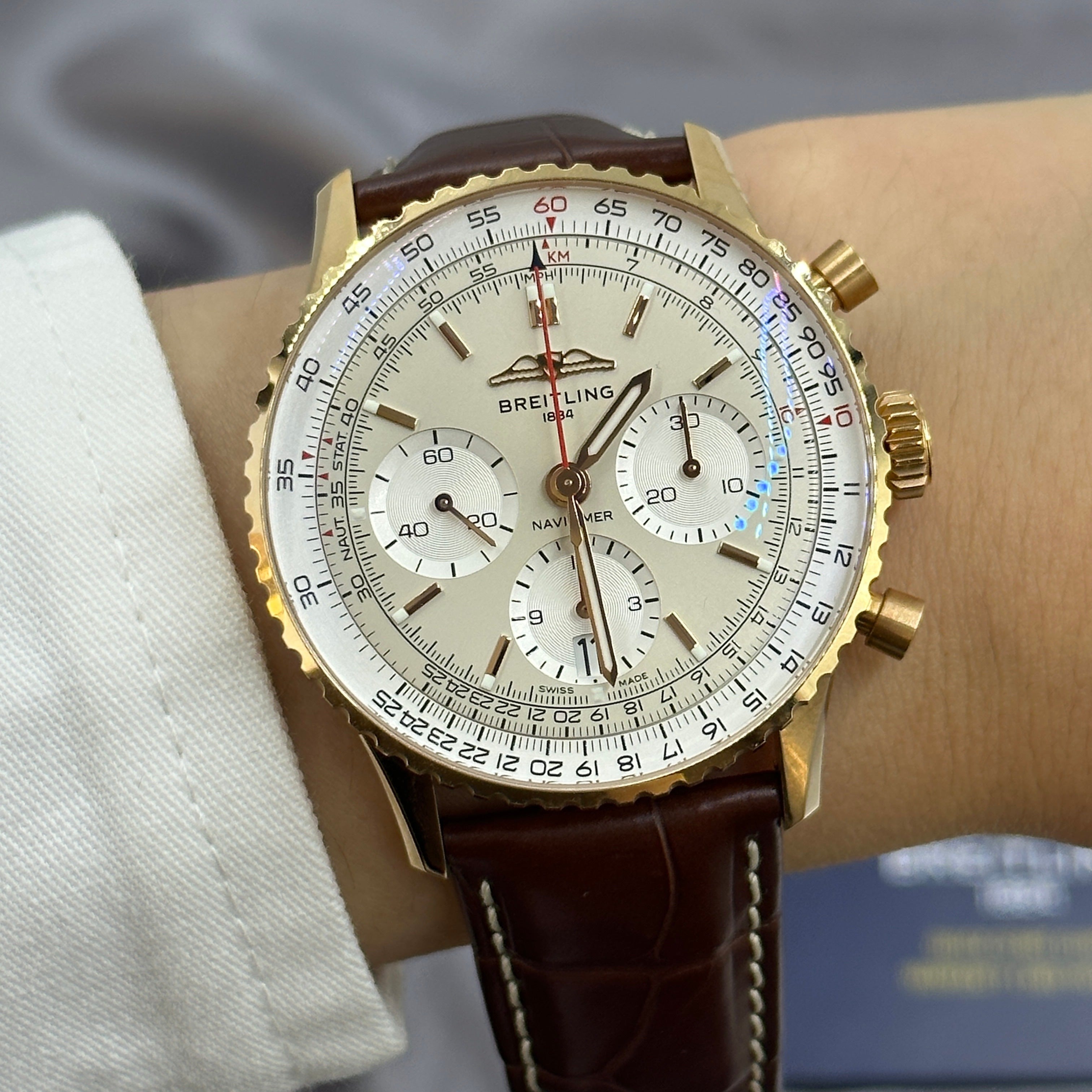 Breitling Navitimer 41mm B01 Chronograph 41 RB0139211G1P1 2024