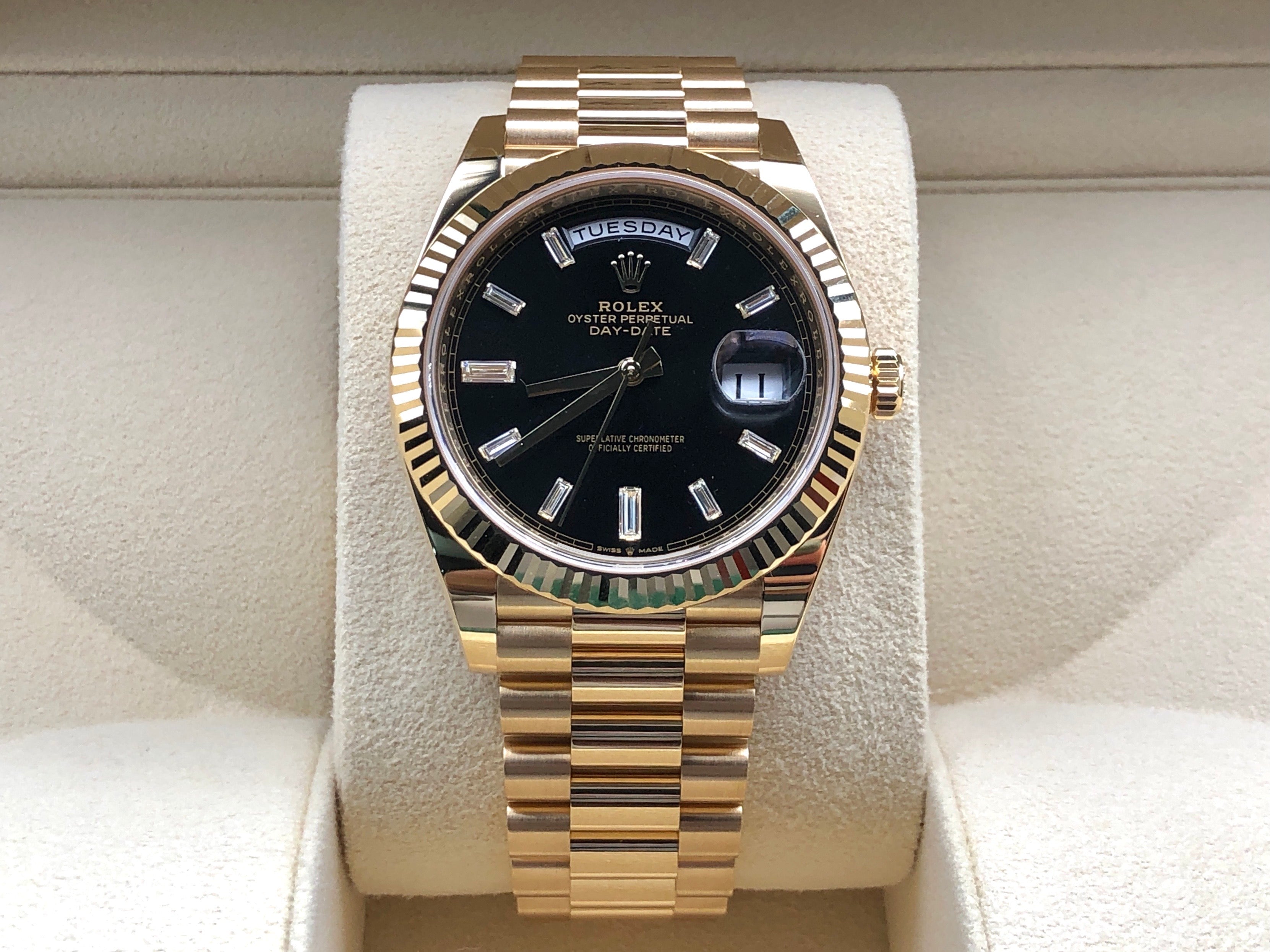 Rolex Day-Date 40 40mm 228238A Black 2020