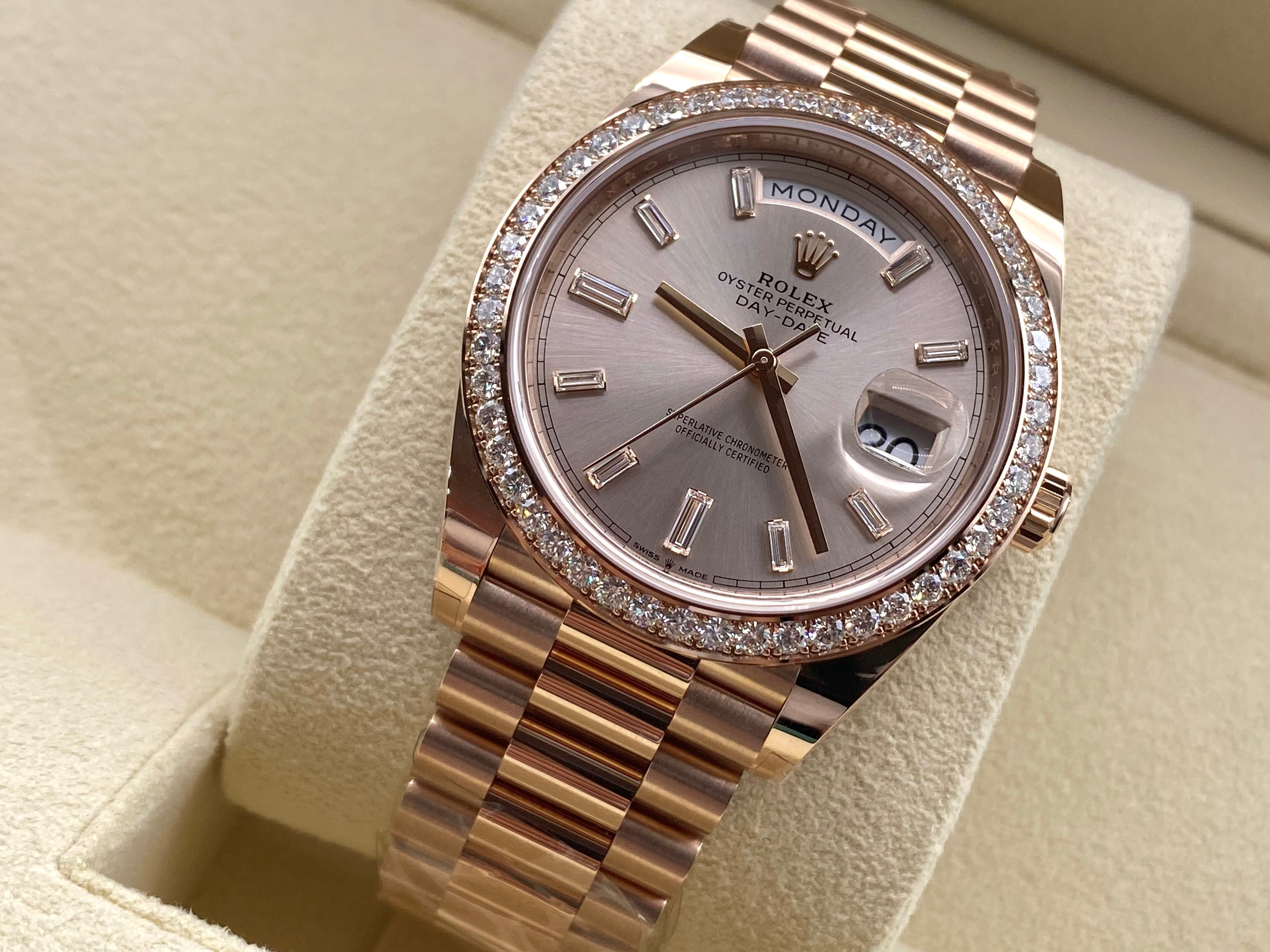 Rolex Day-Date 40 40mm 228345Rbr A Sundust 2021