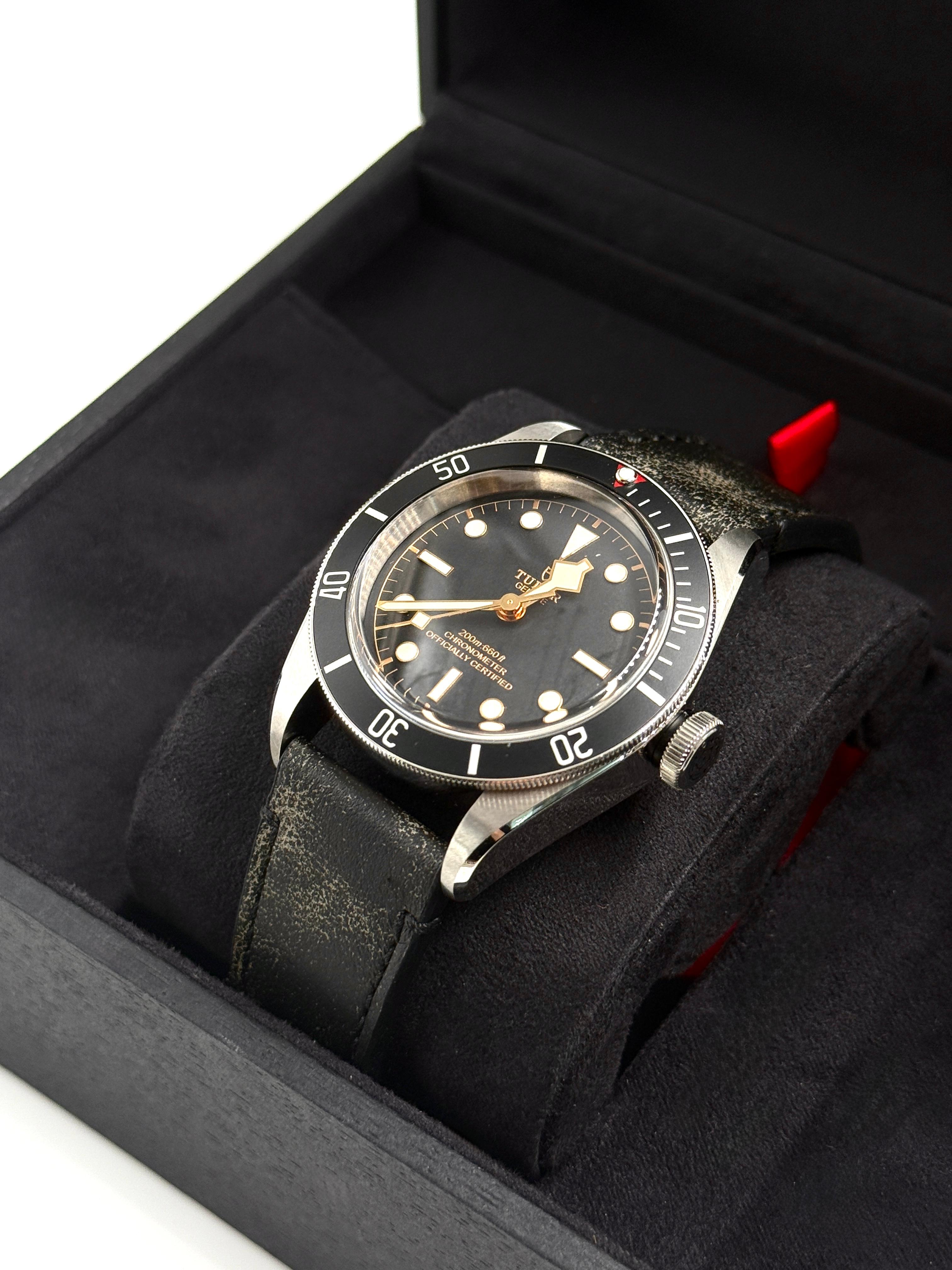 Tudor Black Bay 41mm 79230N-0008 Black Leather 2024 HWN