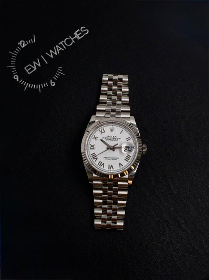 Rolex Datejust 36 126234 White Roman Jubilee 2026