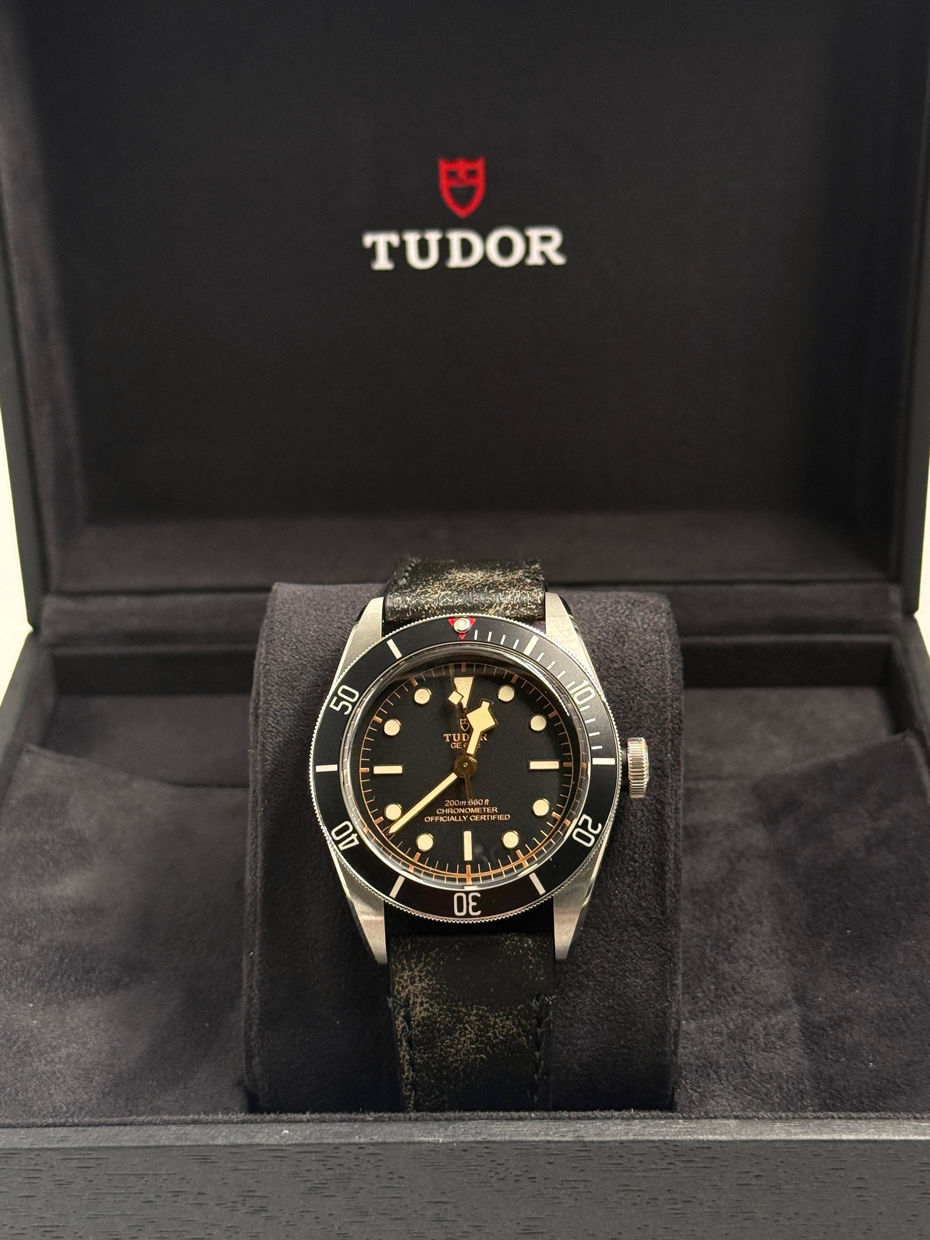 Tudor Black Bay 41mm 79230N-0008 Black Leather 2024 HWN