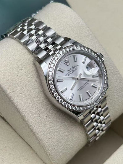 Rolex Lady-Datejust 28 279384RBR Silver Jubilee 2025
