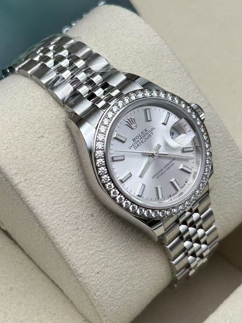 Rolex Lady-Datejust 28 279384RBR Silver Jubilee 2025