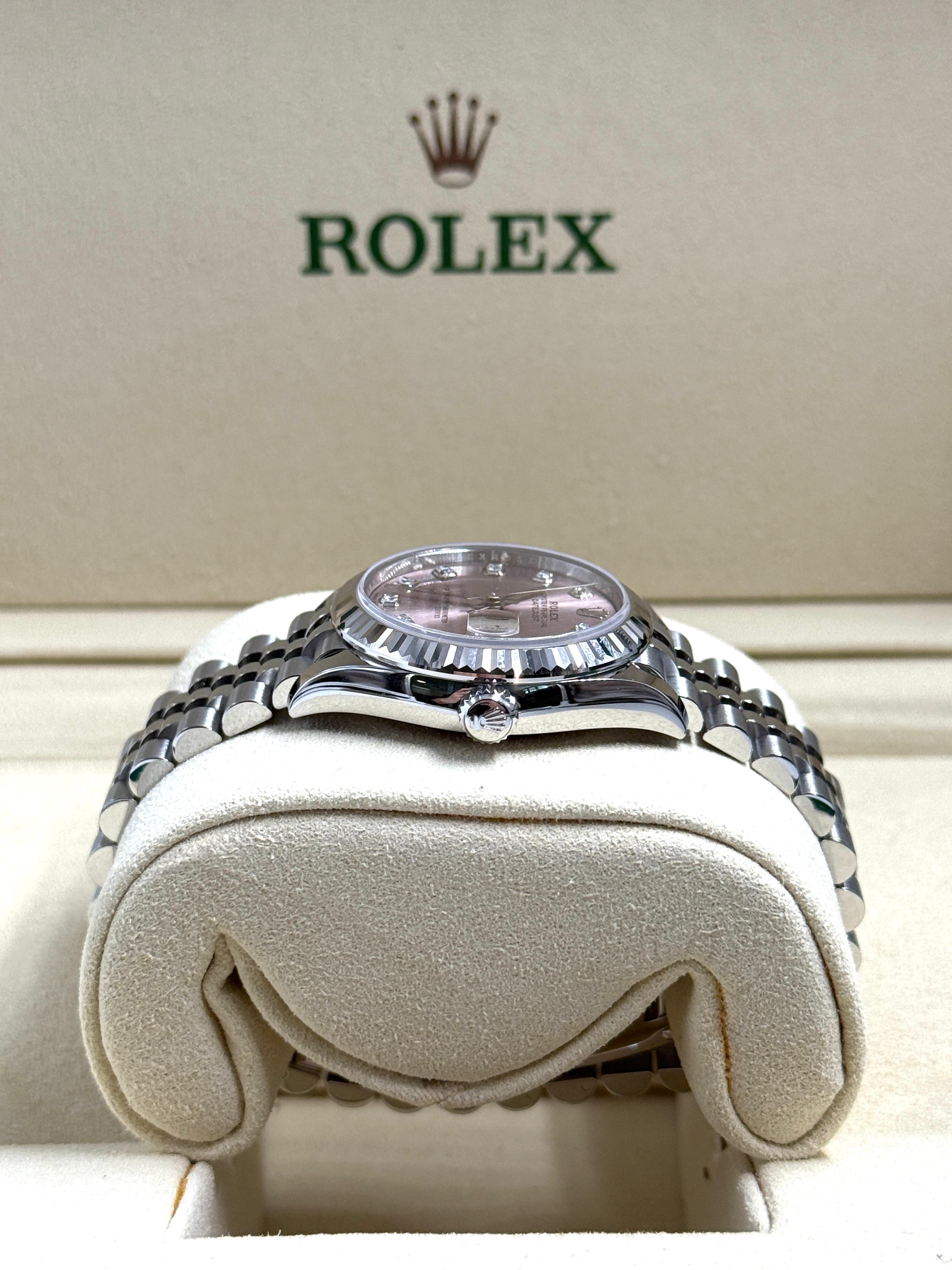 Rolex Datejust 31mm 278274G Pink Index JUB