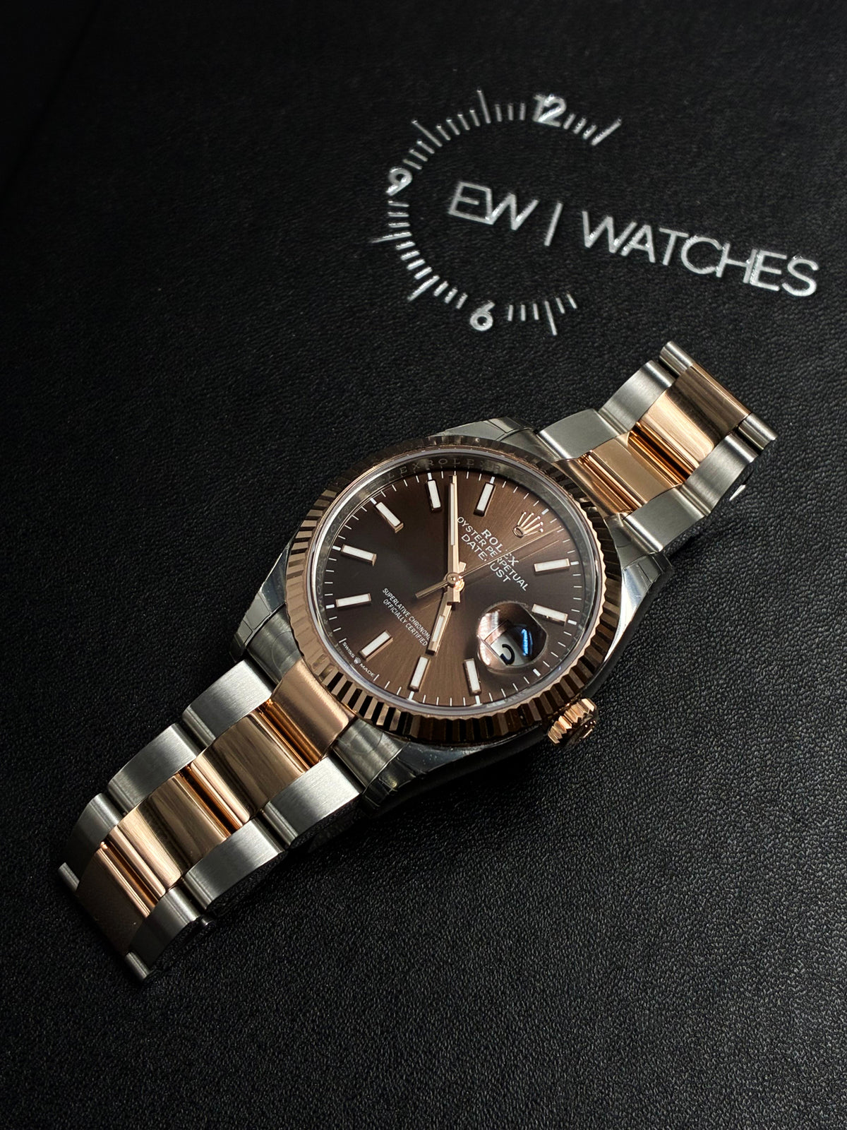 Rolex Datejust 36 126231 Chocolate Index Oyster 2026