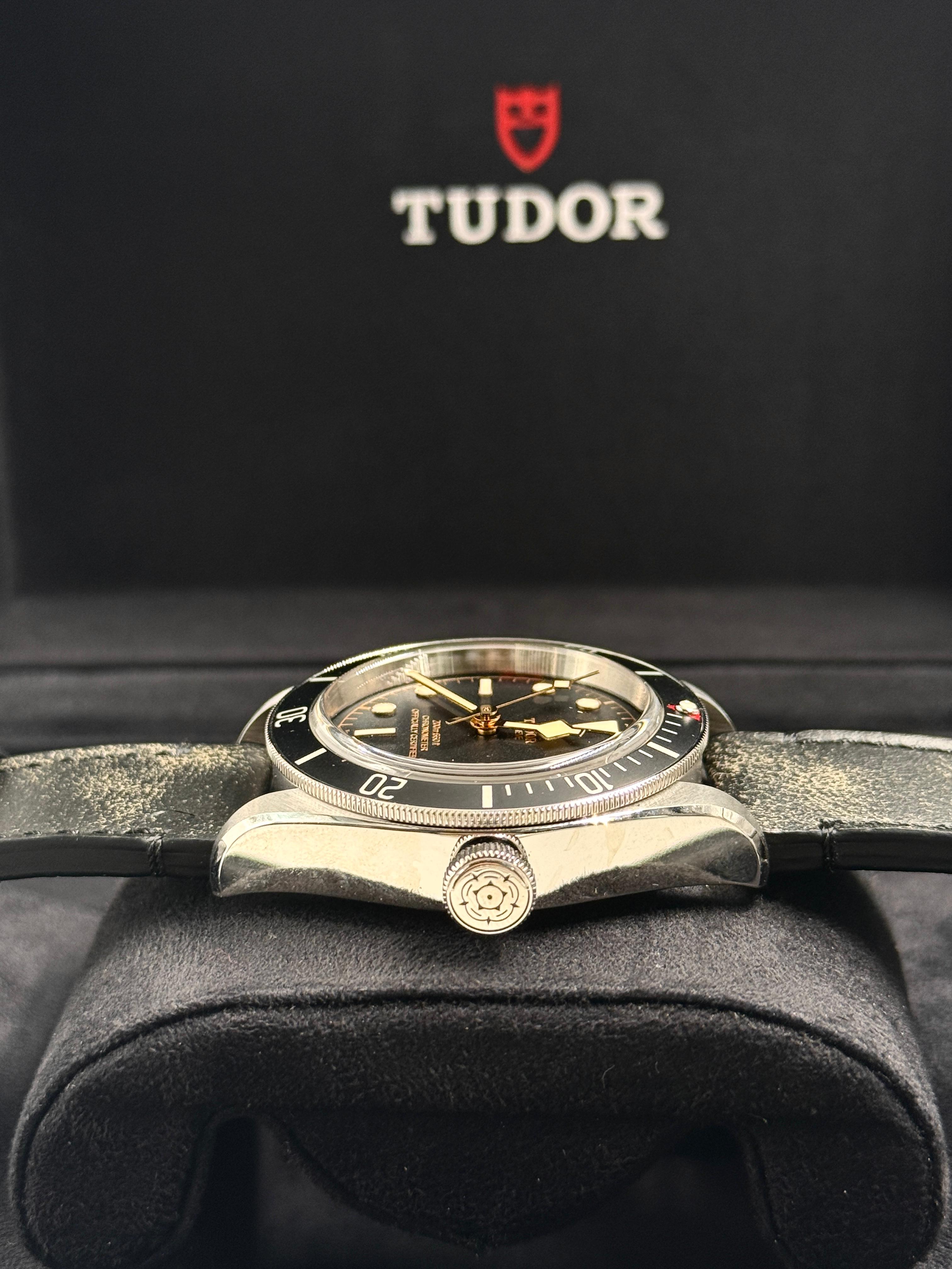 Tudor Black Bay 41mm 79230N-0008 Black Leather 2024 HWN