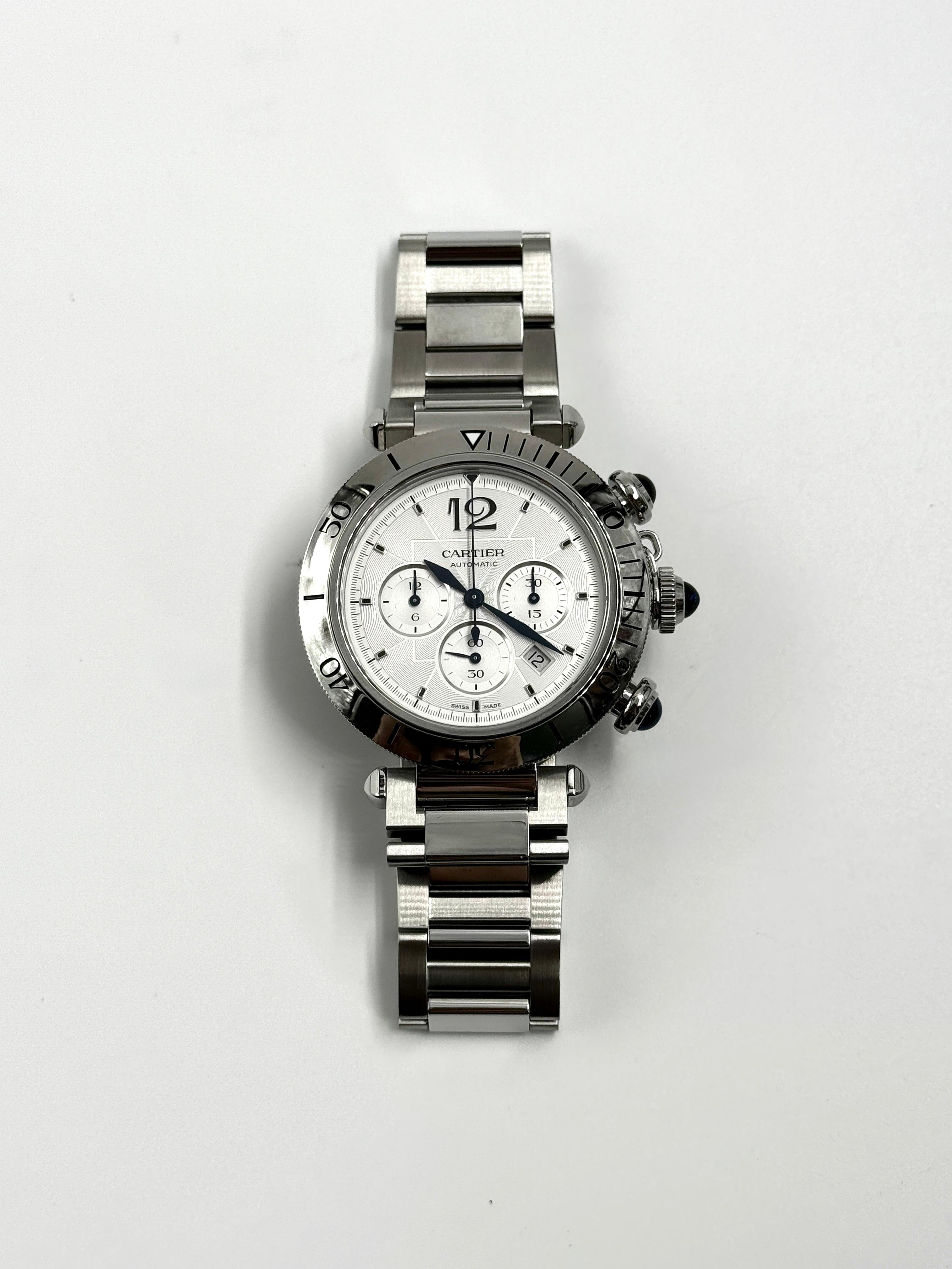 Cartier Pasha Chronograph Watch 41mm WSPA0018