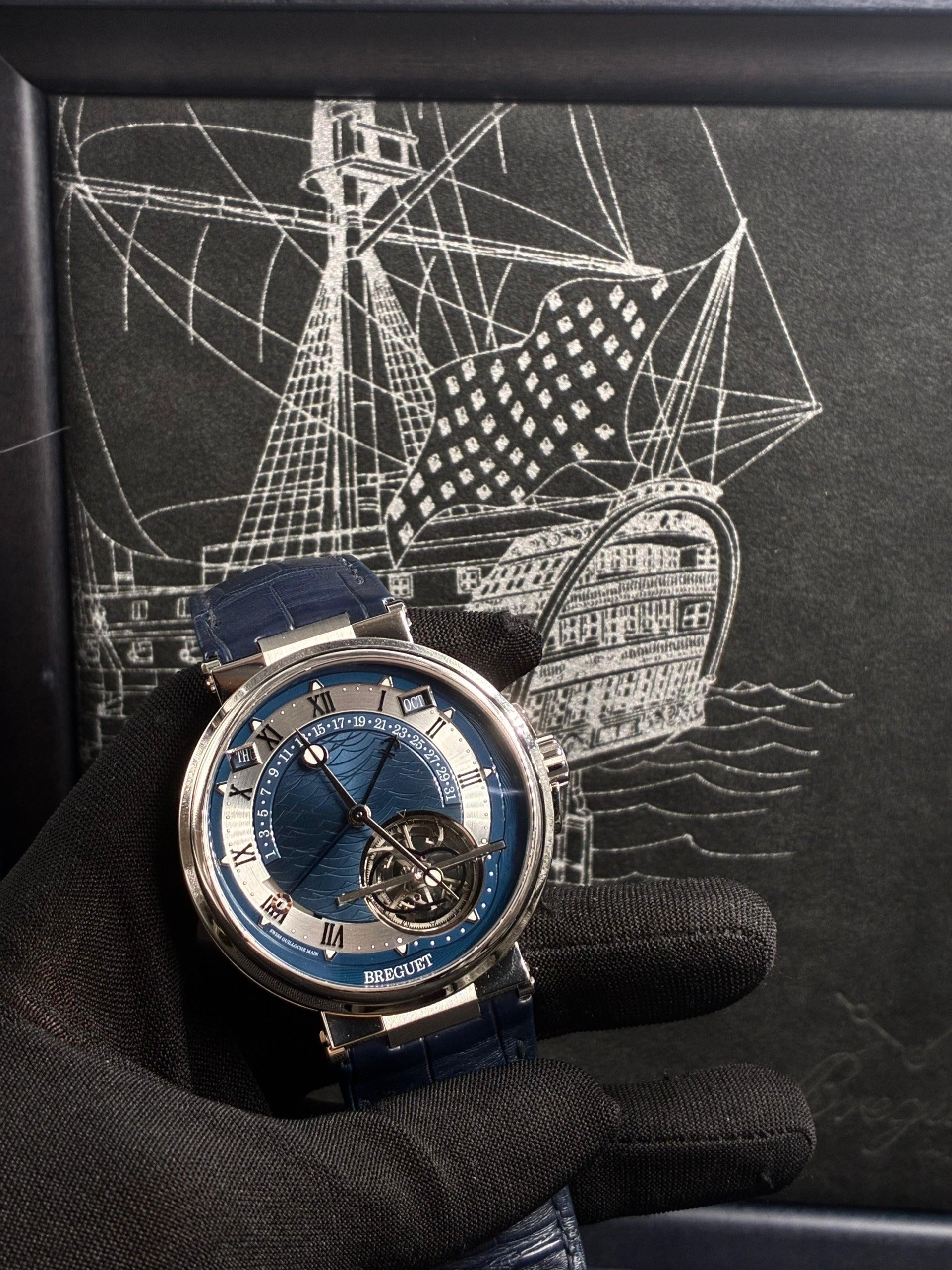 Breguet Marine 5887PT/Y29WV Automático