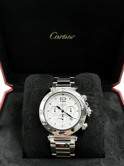 Cartier Pasha Chronograph Watch 41mm WSPA0018
