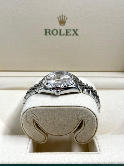 Rolex Lady-Datejust 279174 Silver Index Jubilee 2025