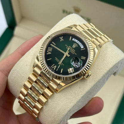 Rolex Day-Date 36 128238 Green Roman Ombre 2025