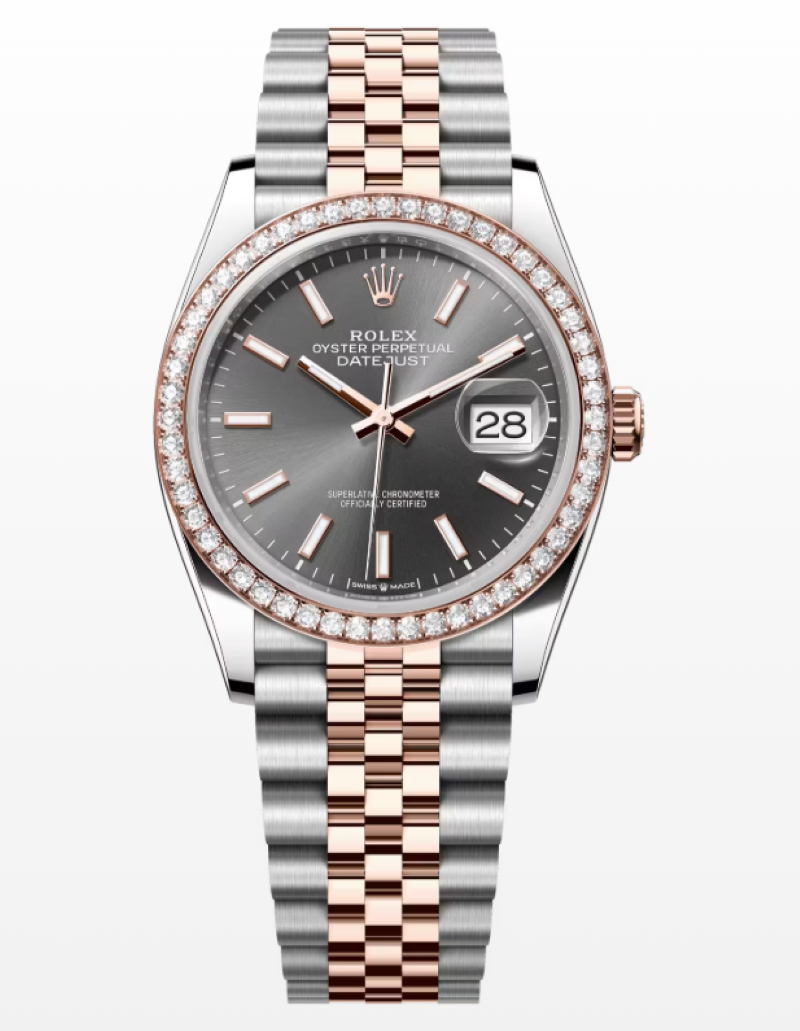 Rolex Datejust 36 126281RBR Grey index JUB 2026