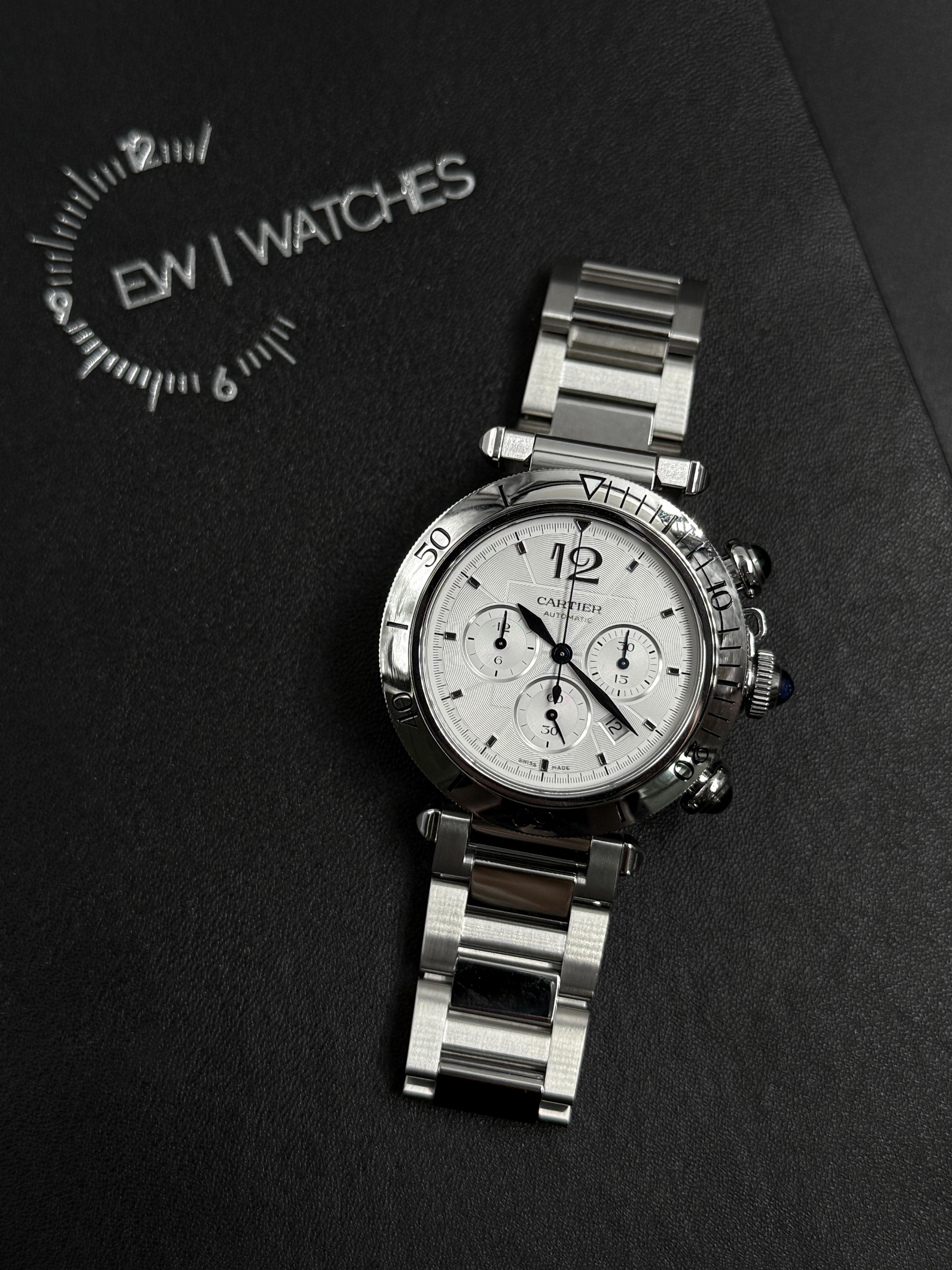 Cartier Pasha Chronograph Watch 41mm WSPA0018