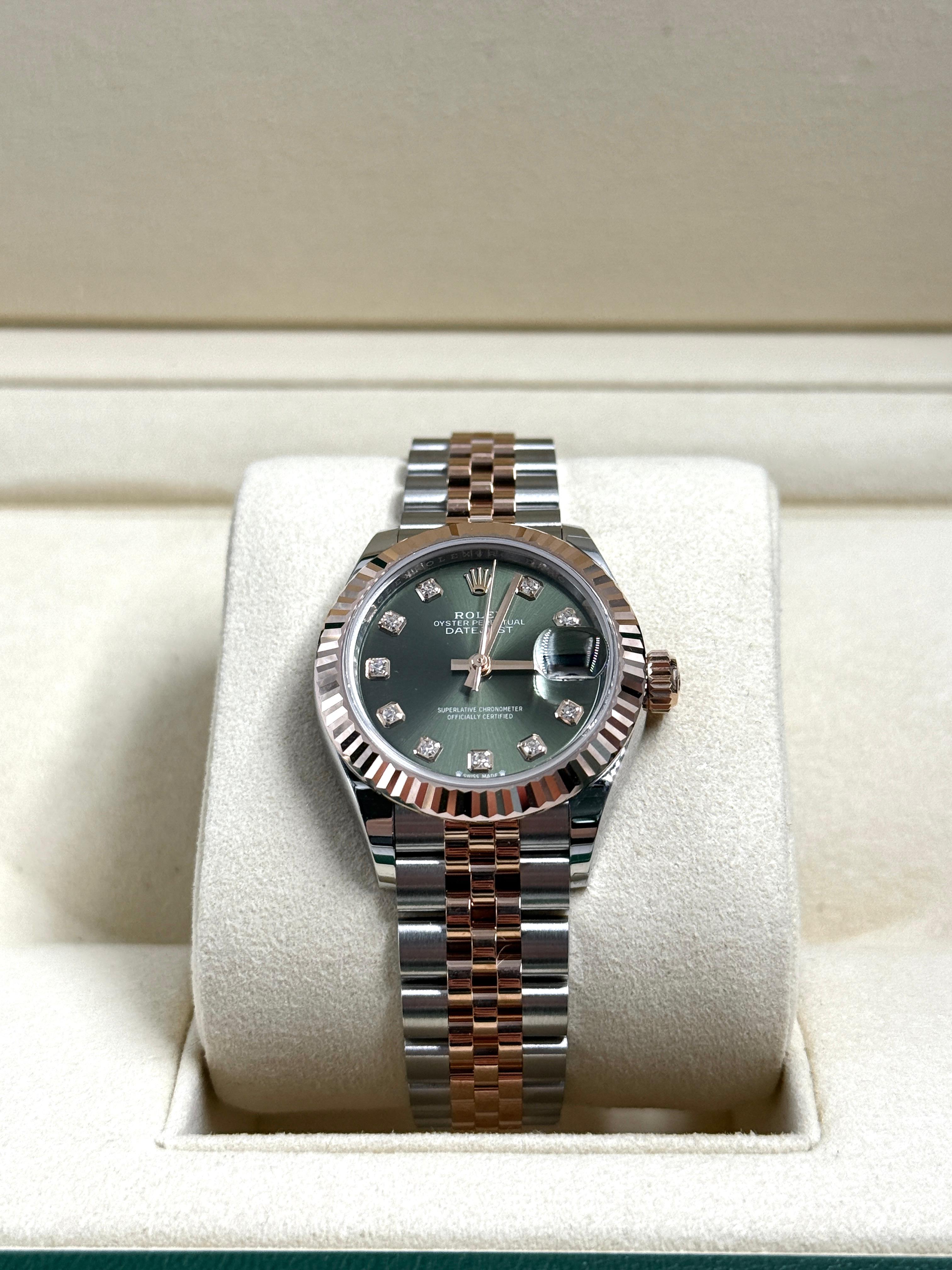 Rolex Lady-Datejust 279171G Green Jubilee 2025