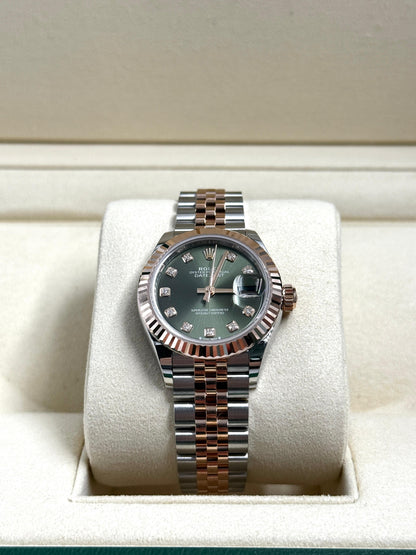 Rolex Lady-Datejust 279171G Green Jubilee 2025