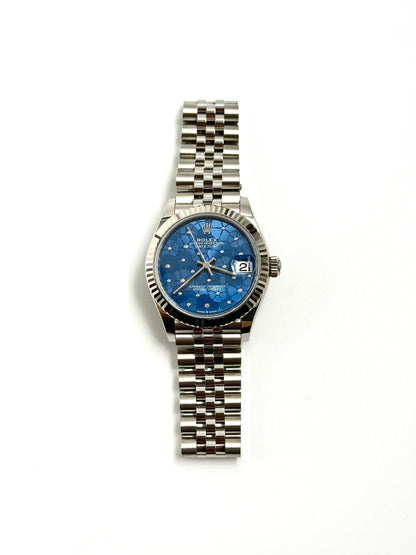 Rolex Datejust 31 278274 Blue Floral Jubilee 2025