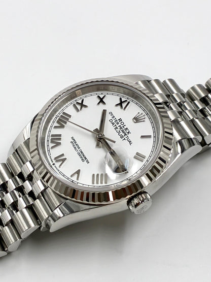 Rolex Datejust 36 126234 White Roman Jubilee 2026