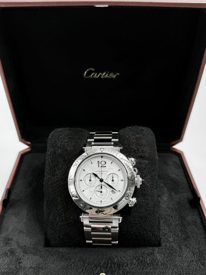 Cartier Pasha Chronograph Watch 41mm WSPA0018