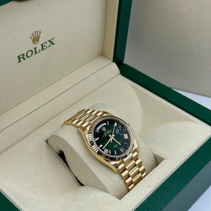 Rolex Day-Date 36 128238 Green Roman Ombre 2025