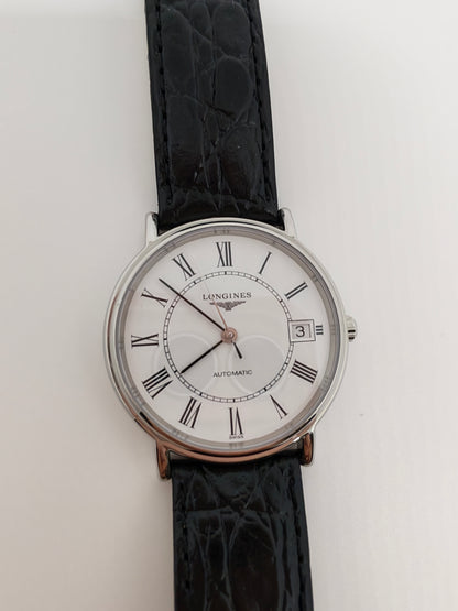 Longines White Automatic Presence Stainless L4.821.4.11.2  2026