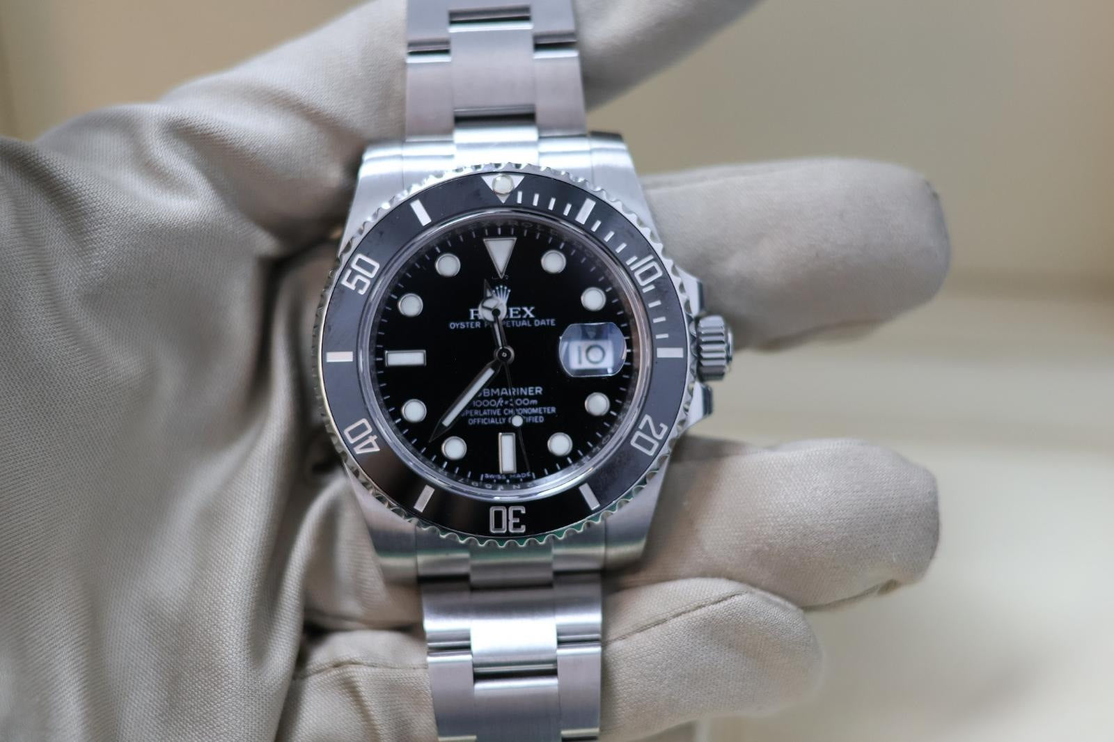Rolex Submariner Date 116610ln Black