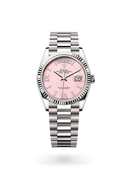 Rolex Day-Date 36 128239 Pink Roman Jubilee