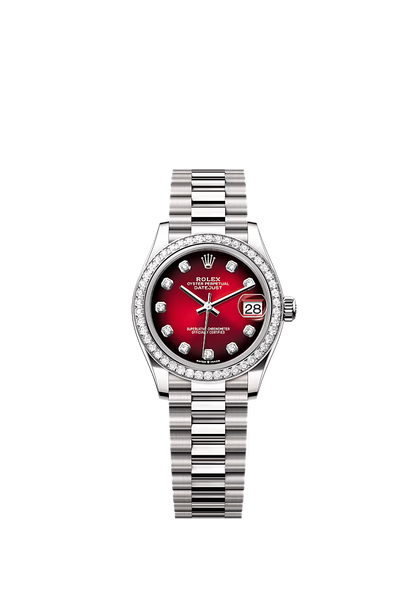 Rolex Datejust 31 278289RBR Red Ombre Set with Diamonds