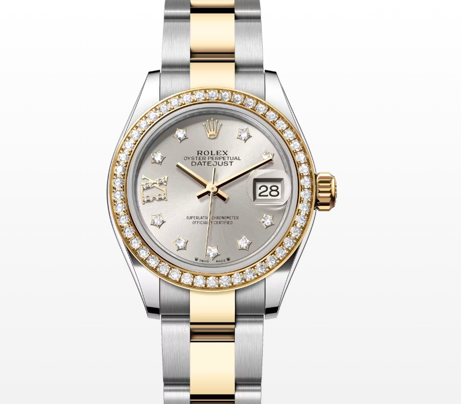 Rolex Lady-Datejust 28 m279383RBR-0004 Silver Roman Oyster 2025