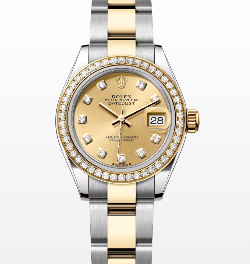 Rolex Lady-Datejust 28 m279383RBR-0012 G Champagne Oyster 2025