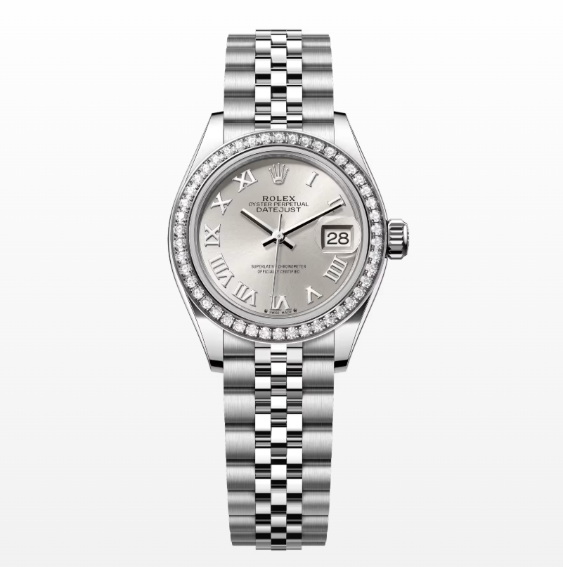 Rolex Lady-Datejust 28 m279384RBR-0009 Silver Roman Jubilee 2026