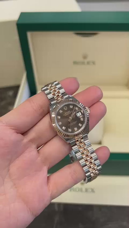 Rolex Lady-Datejust 279171G Choc Jubilee 2024