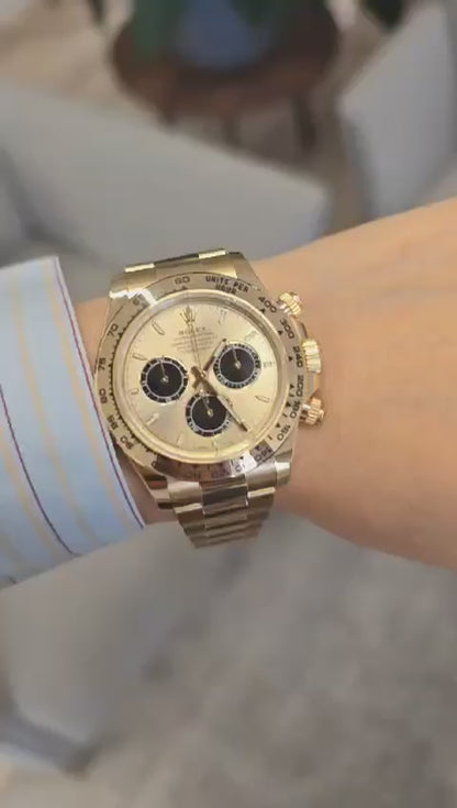 Rolex Cosmograph Daytona 126508 Golden and bright black