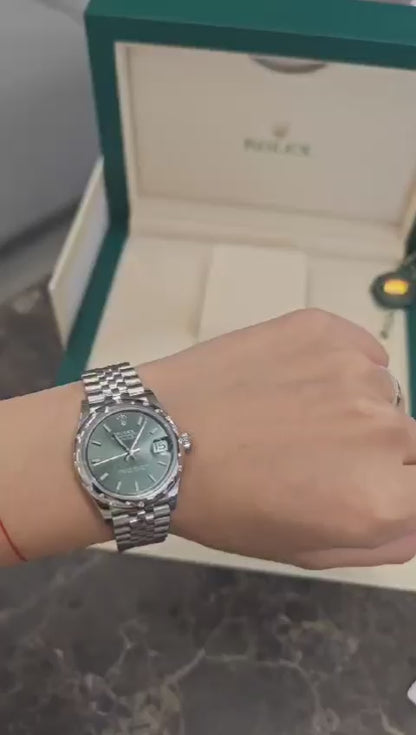Rolex Datejust 31 278344RBR Green Index Jubilee 2024