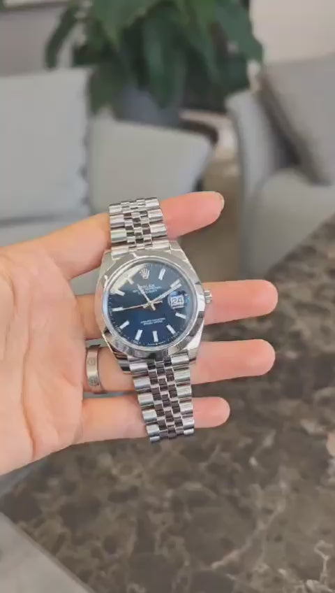 Rolex Datejust 41 126300 Blue Index Jubilee 2024
