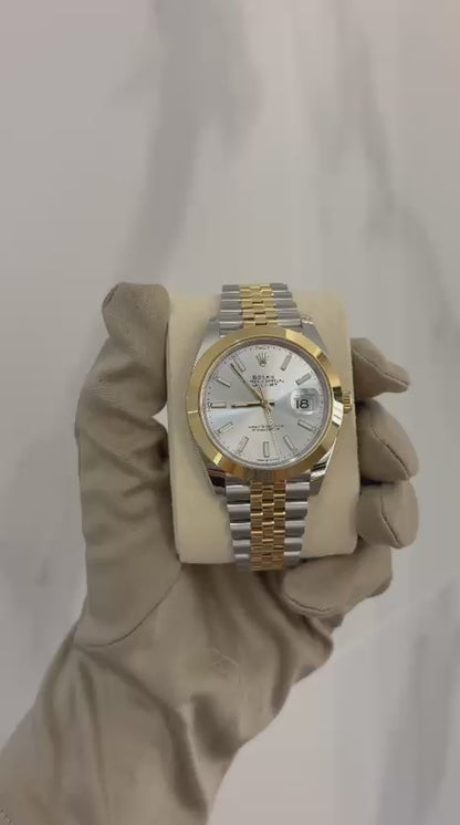 Rolex Datejust 41 126303 Silver Jubilee 2025