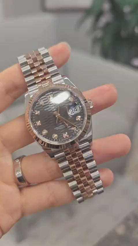 Rolex Datejust 36 126231G Grey Fluted Oyster 2024