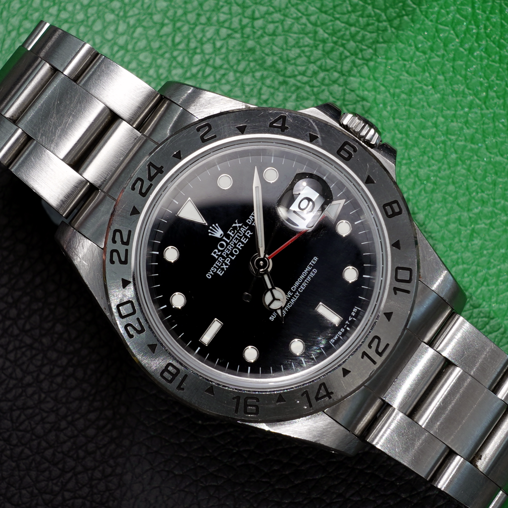 Rolex Explorer II 16570 Black Oyster 1993 full set