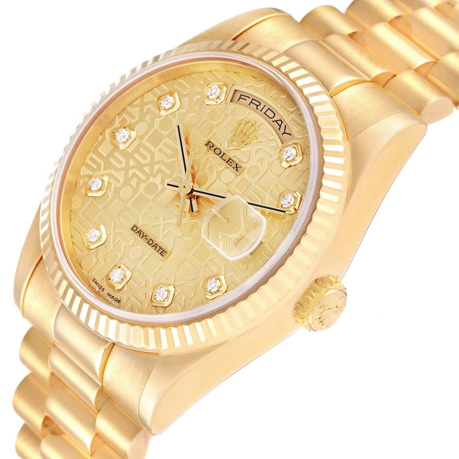 Rolex Day-Date "President" 118238 Golden Computer 2010 Full Set