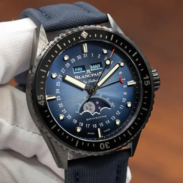 Blancpain Quantième Complet Phases De Lune 43.6 Mm Fifty 5054 0140 O52A 2026