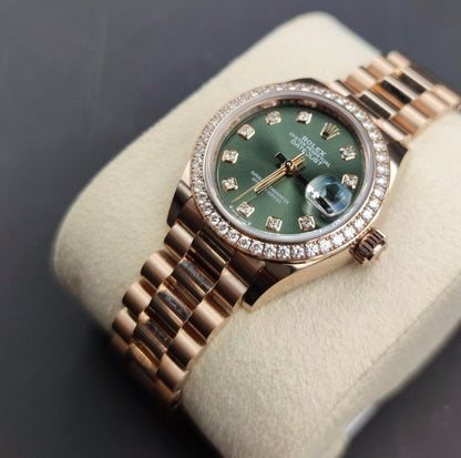 Rolex Lady-Datejust 279135RBR Green Oyster m279135rbr-0014 2025
