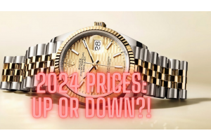 rolex price up or down